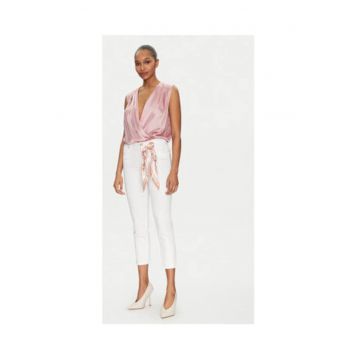 Blugi trei sferturi din amestec de lyocell -