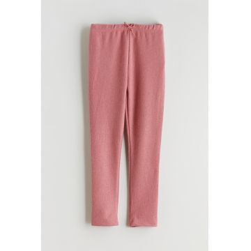 Colanti din amestec de bumbac - Roz prafuit