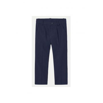 Pantaloni baieti  1576 - Bumbac - Albastru - Bleumarin