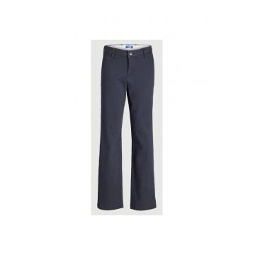 Pantaloni Chino - baieti cu talie medie si croiala Regular fit - Bleumarin inchis - Bleumarin inchis