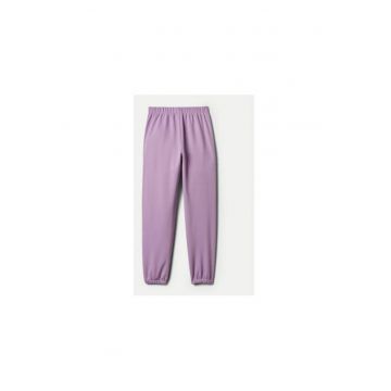 Pantaloni fete -  304357664 - Bumbac/Poliester - 128 CM - Violet