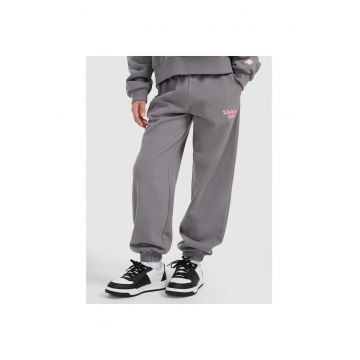 Pantaloni fete -  bumbac - gri