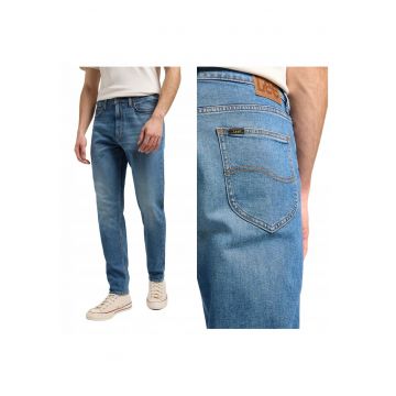 Spodnie Męskie  Austin Slim Fit Jeansy Niebieskie Summer Fun W32 L32