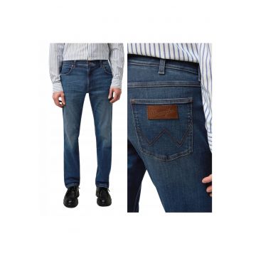 Spodnie Męskie  Greensboro Straight Fit Jeansy Marine Tint - Albastru