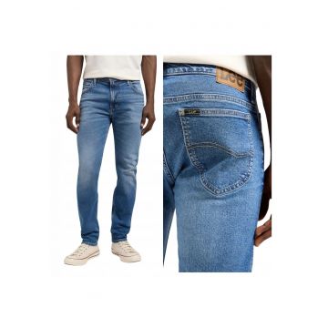 Spodnie Męskie  Rider Slim Fit Jeansy Niebieskie Blue Jay W33 L32