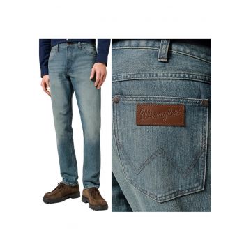 Blugi barbati  Greensboro 803 - drepti - albastru sage - W36 L34