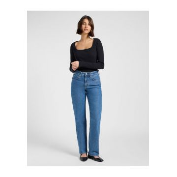 Blugi dama  Rider Classic - bumbac - albastru mediu -