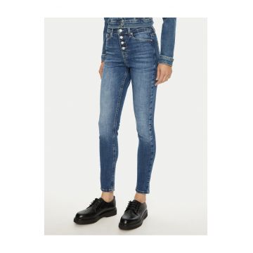 Blugi Skinny Fit Dama  Albastru