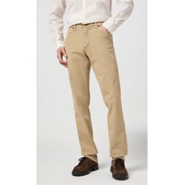 Pantaloni barbati -  Greensboro 803 - regular straight - elastic - bej - bumbac