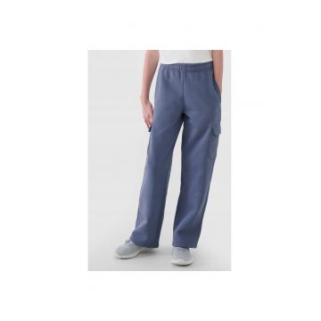 Pantaloni copii -  croi larg - bleumarin - bumbac