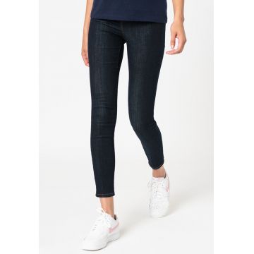 Blugi skinny cu talie inalta