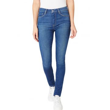 Blugi skinny cu talie inalta Regent